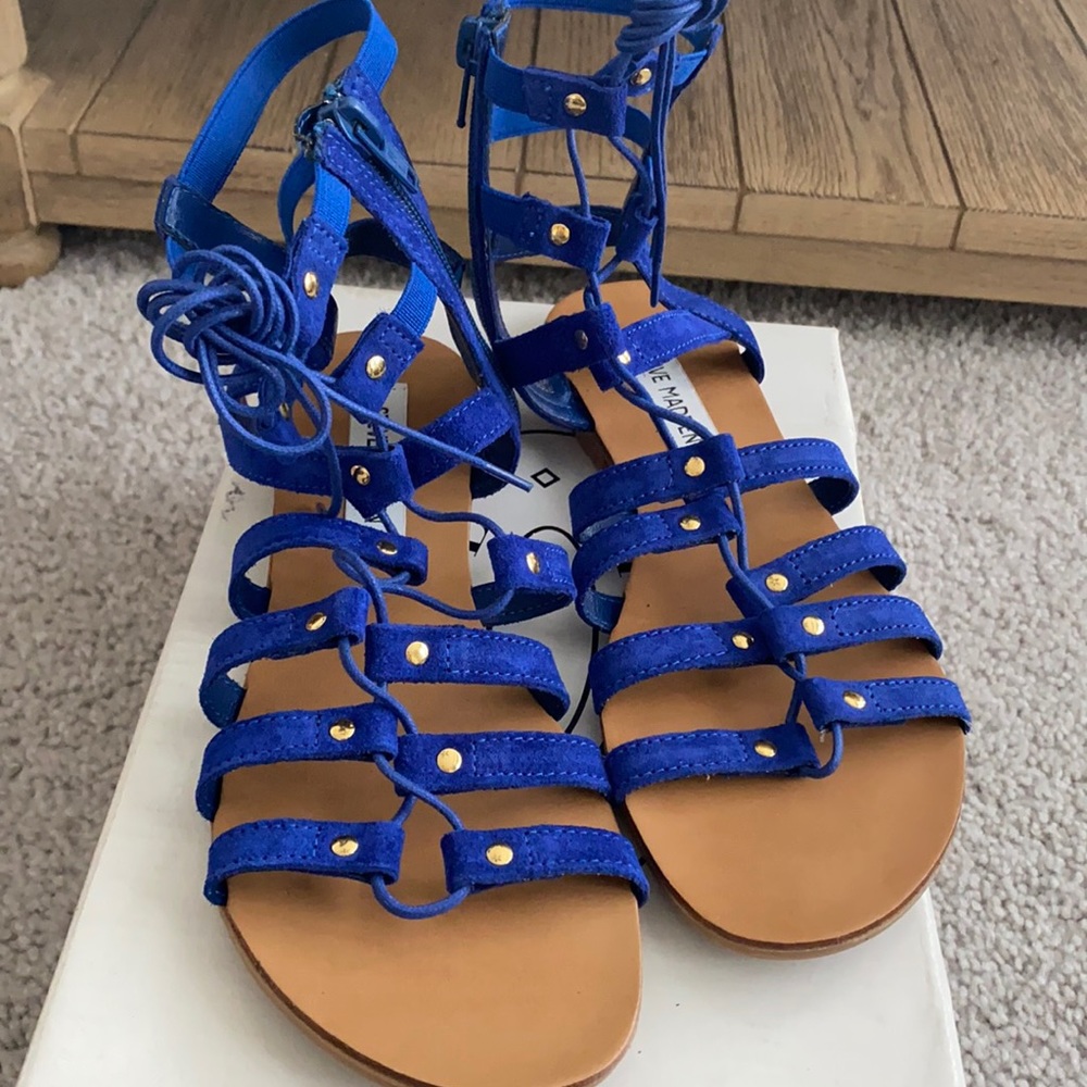 Blue Sparra Steve Madden sandal BNWT.